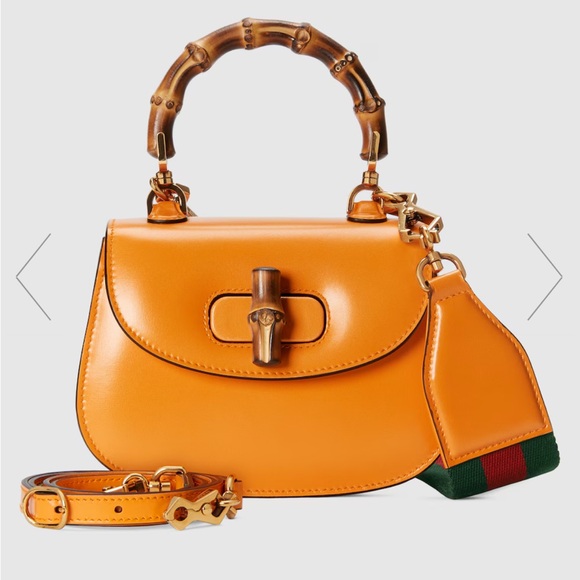 GUCCI BAMBOO 1947 MINI TOP HANDLE
BAG - Picture 3 of 16